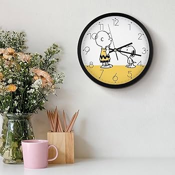 Amazon.co.jp: 掛け時計 スヌーピー 壁掛け時計 時計 壁掛け